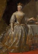 unknow artist Portrait of Elisabeth Christine von Braunschweig-Wolfenbuttel oil painting on canvas
